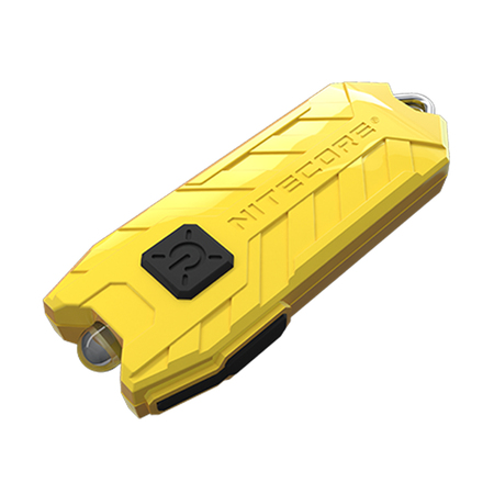 NITECORE TUBE v2.0 55 Lumen USB Rechargeable Keychain Flashlight (Yellow) Tube v2.0